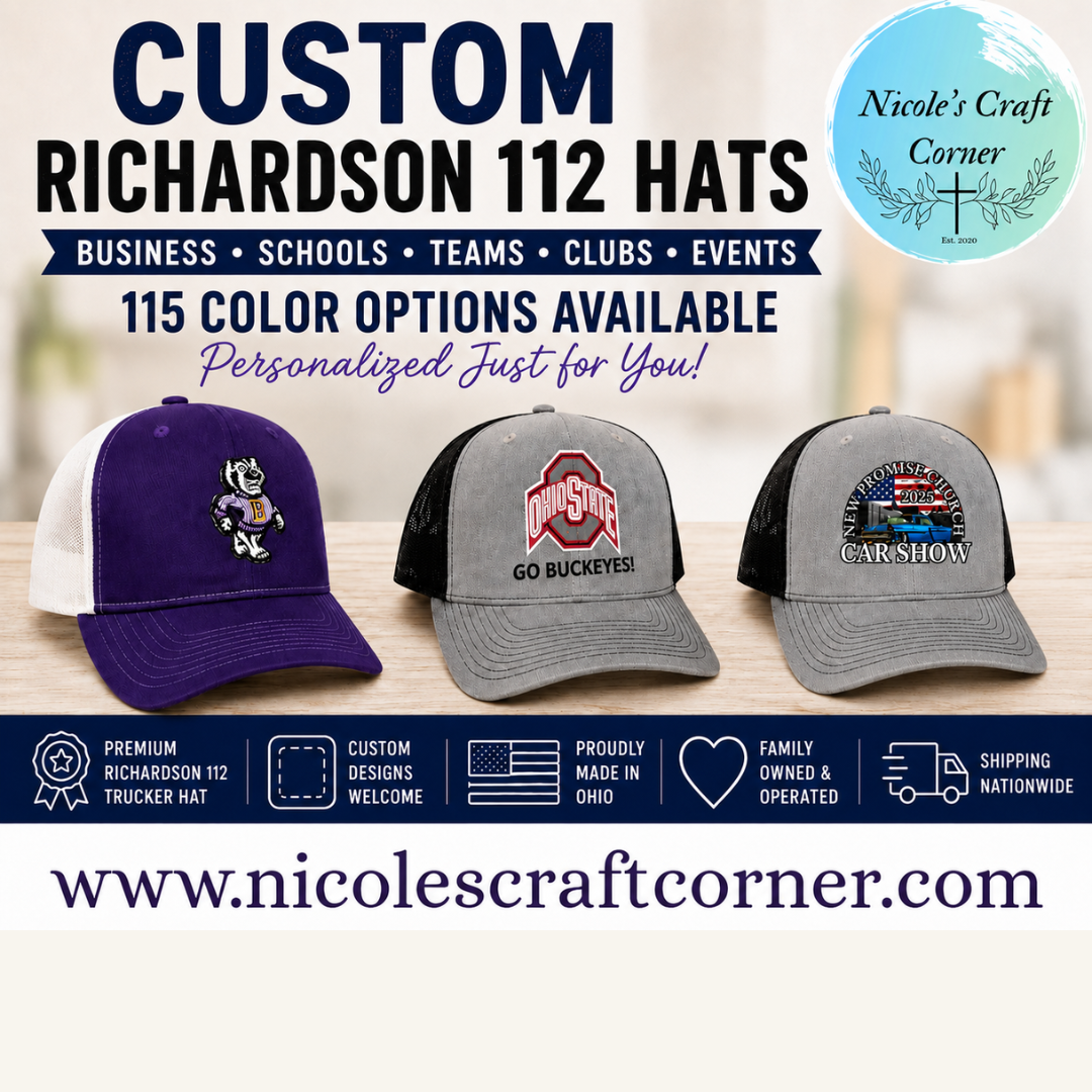 Custom Richardson 112 Snapback Trucker Hat