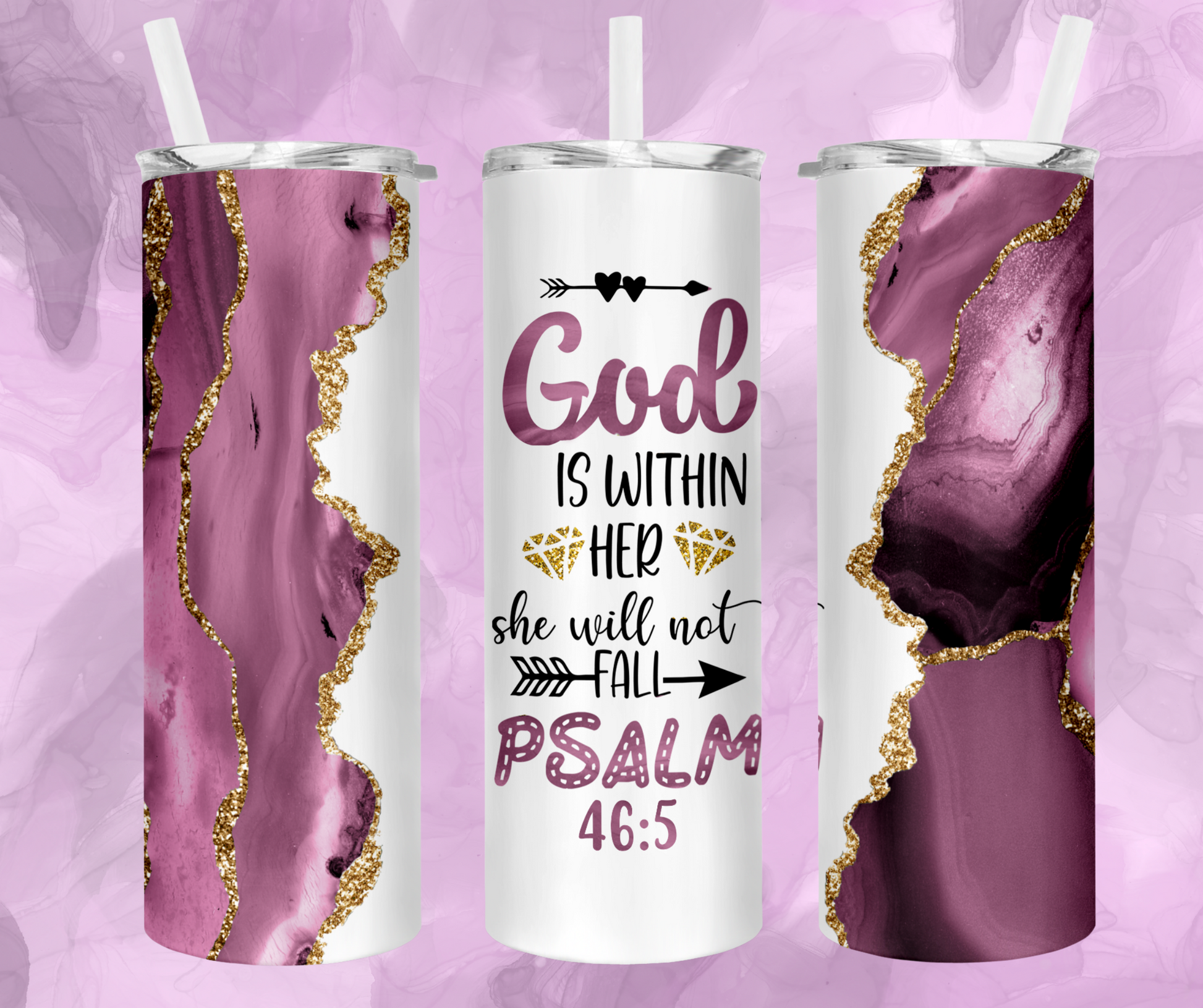 Names of God Stainless Steel Tumbler 20 oz.