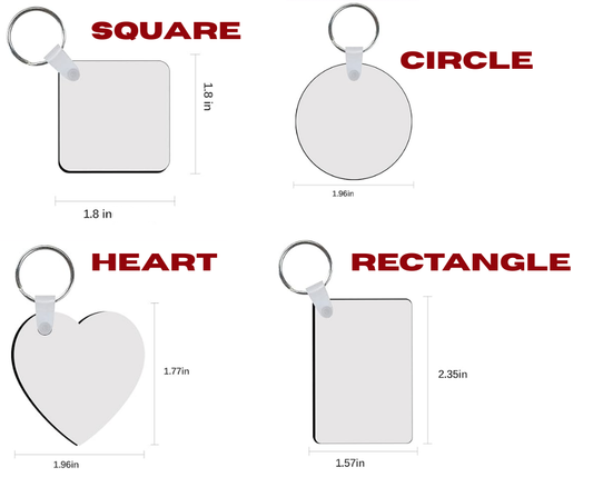 Custom Sports Personalized Keychains