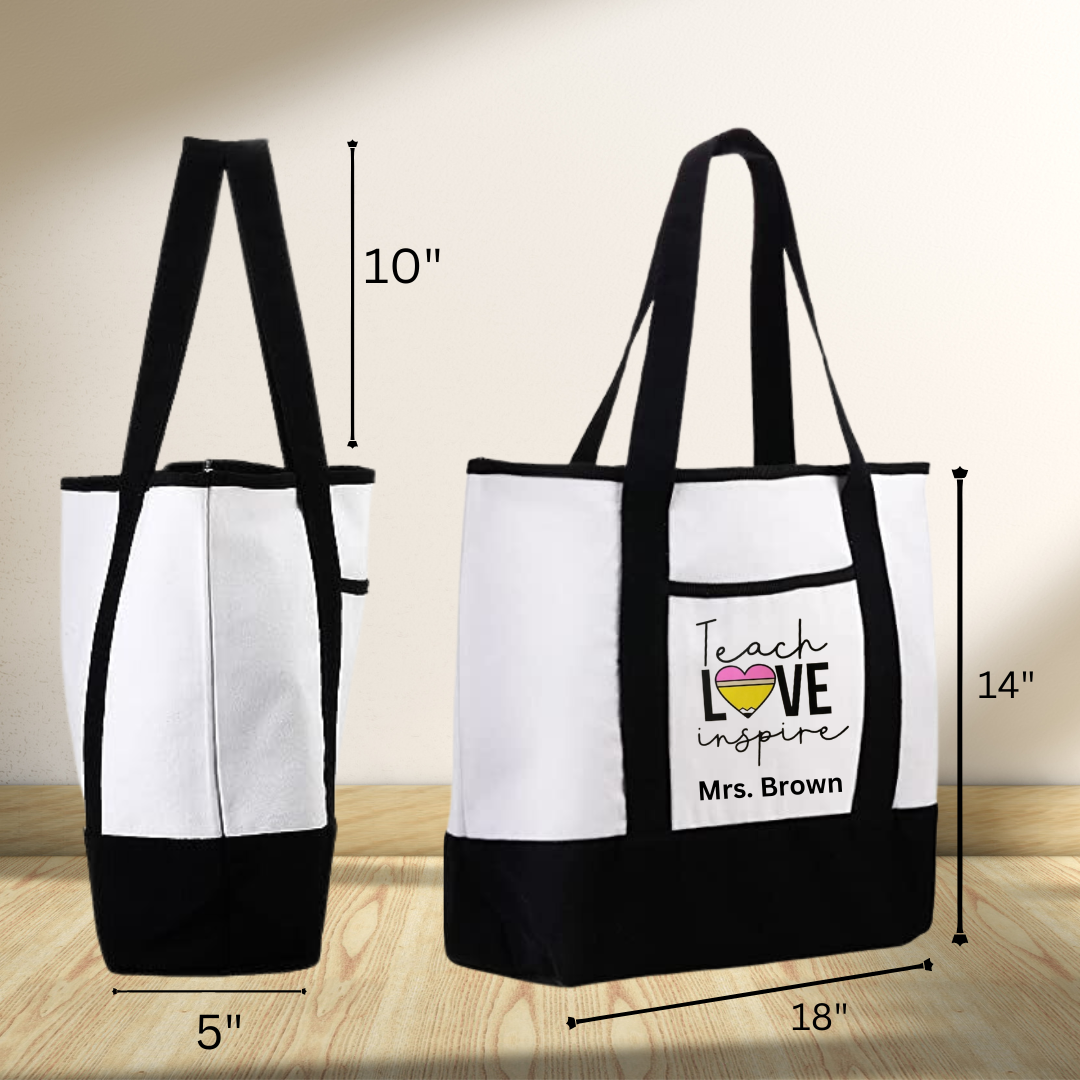 Customizable Canvas Tote Bags