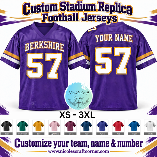 Custom Stadium Replica Football Jerseys