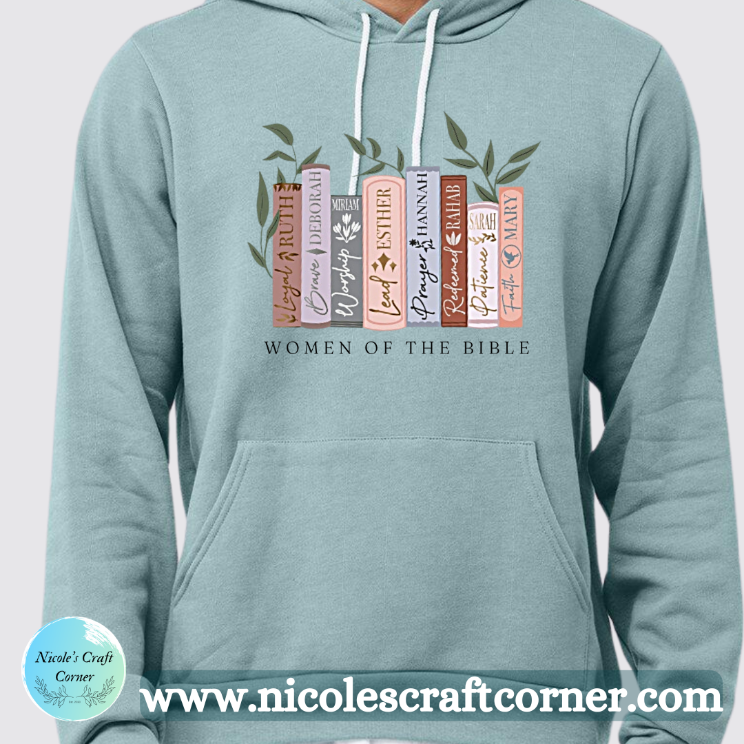 Women of the Bible hooded sweatshirt