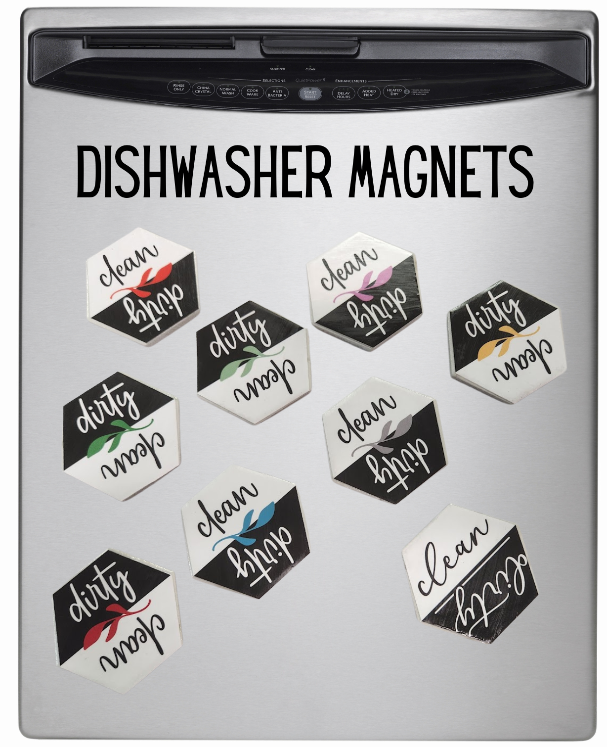 Dirty/Clean Dishwasher Magnet – Nicole'sCraftCorner
