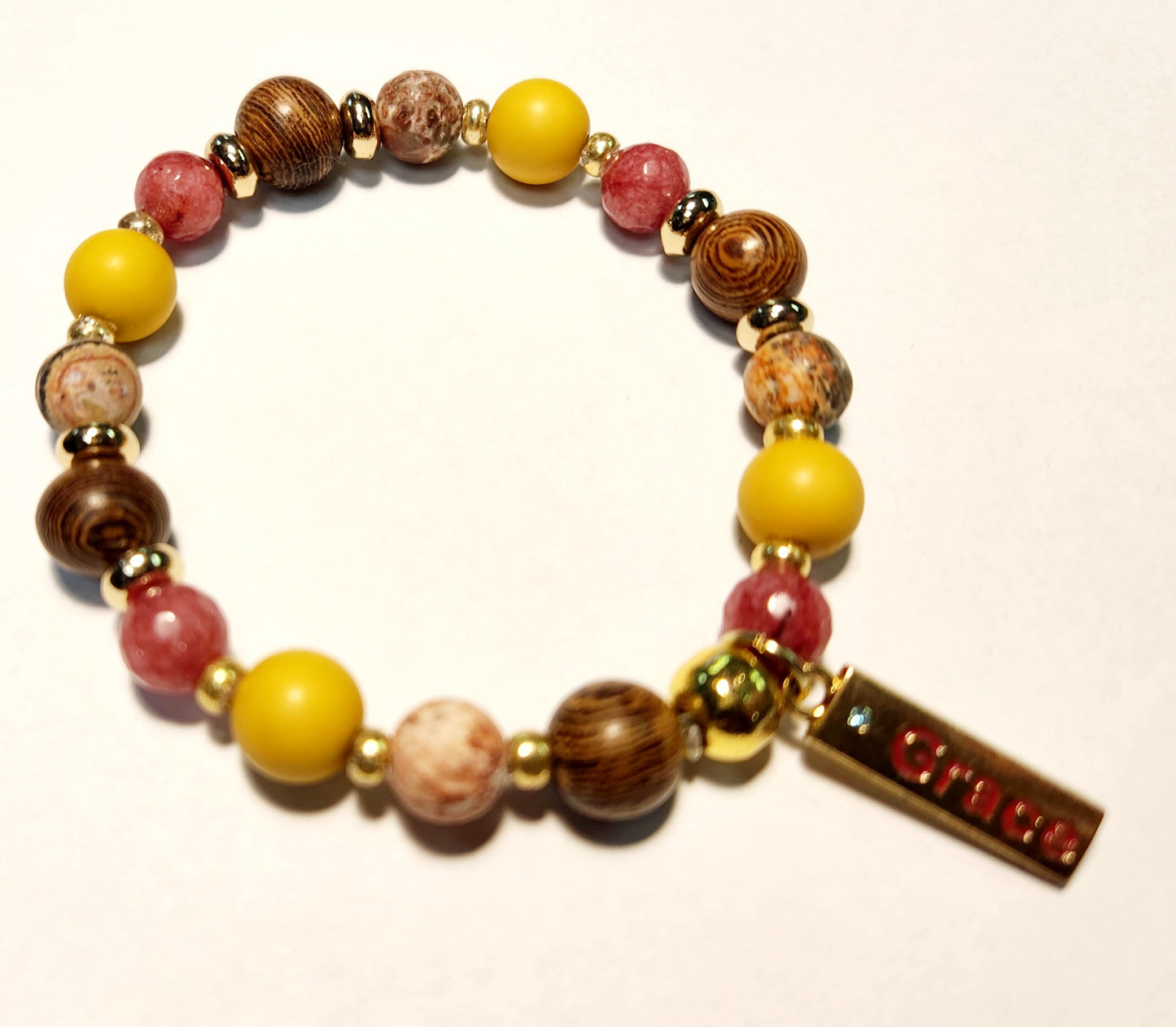 Grace, Beaded Bracelet