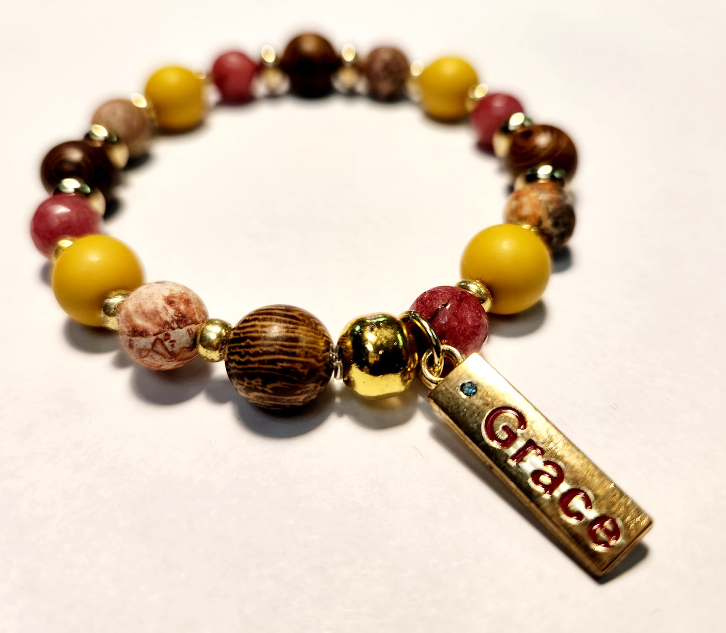 Grace, Beaded Bracelet