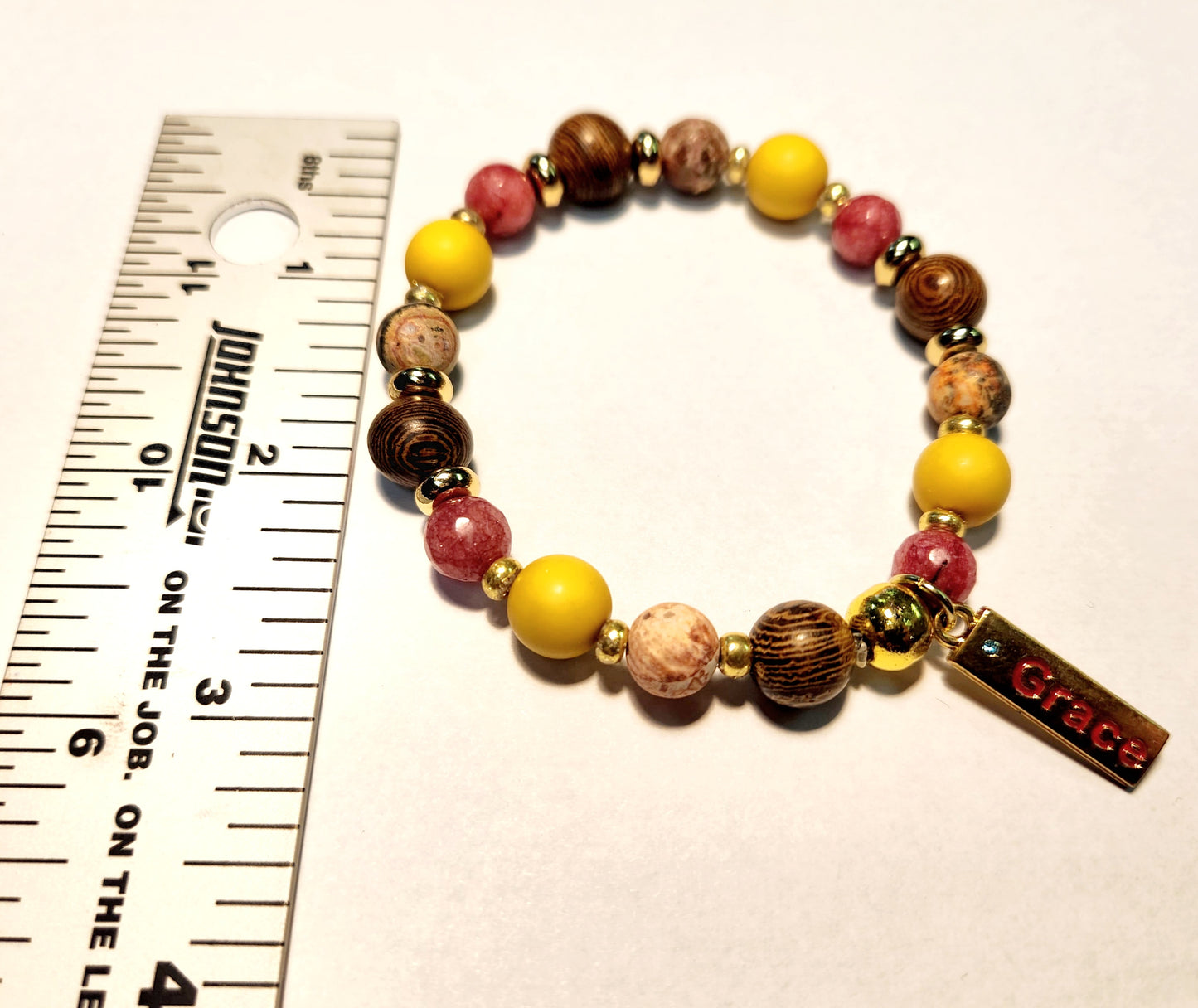 Grace, Beaded Bracelet