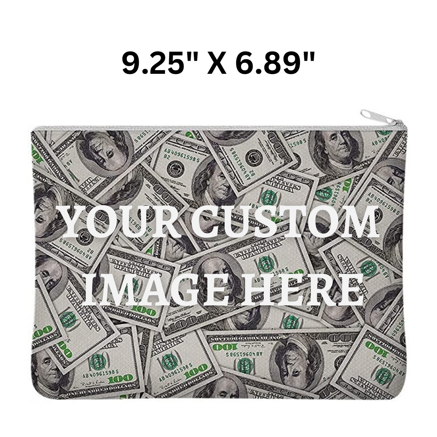 Custom Canvas Makeup Bags