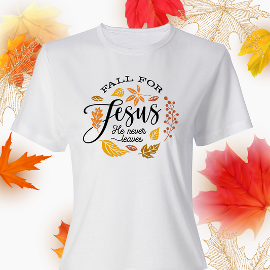 Fall for Jesus T-Shirt, Christian Shirt, Jesus T-Shirt, Fall T-Shirt