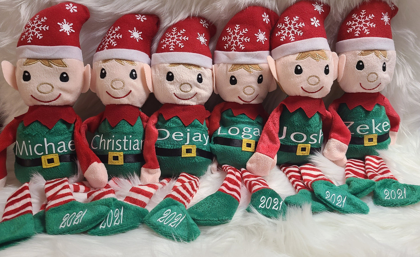 Personalized Christmas Elves