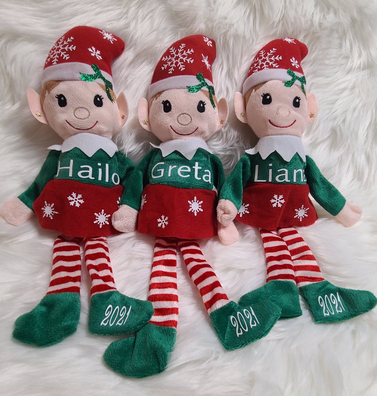 Personalized Christmas Elves